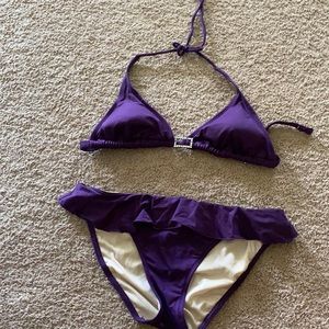 Bikini dark purple